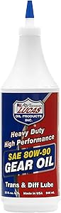 Lucas LUC10043 Oil SAE 80W-90 Heavy Duty Gear Oil - 1 Quart