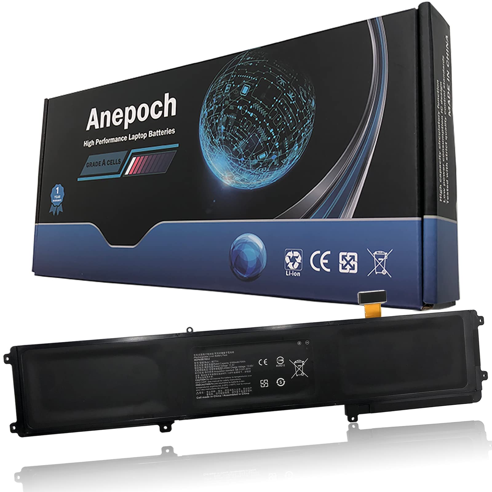 Anepoch BETTY4 Laptop Battery Replacement for Razer
