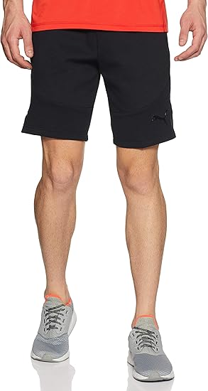 bermuda moletom puma evostripe move masculina