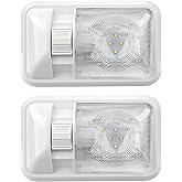 12 Volt LED RV LED Lights with ON/Off Switch - Daylight 6500K 3.5 W 400LM, Interior Lighting for RV Van Trailer Camper Boat -