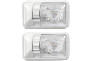 ANYPOWK 12 Volt LED RV LED Lights with ON/Off Switch - Daylight 6500K 3.5 W 400LM, Interior Lighting for RV Van Trailer Campe