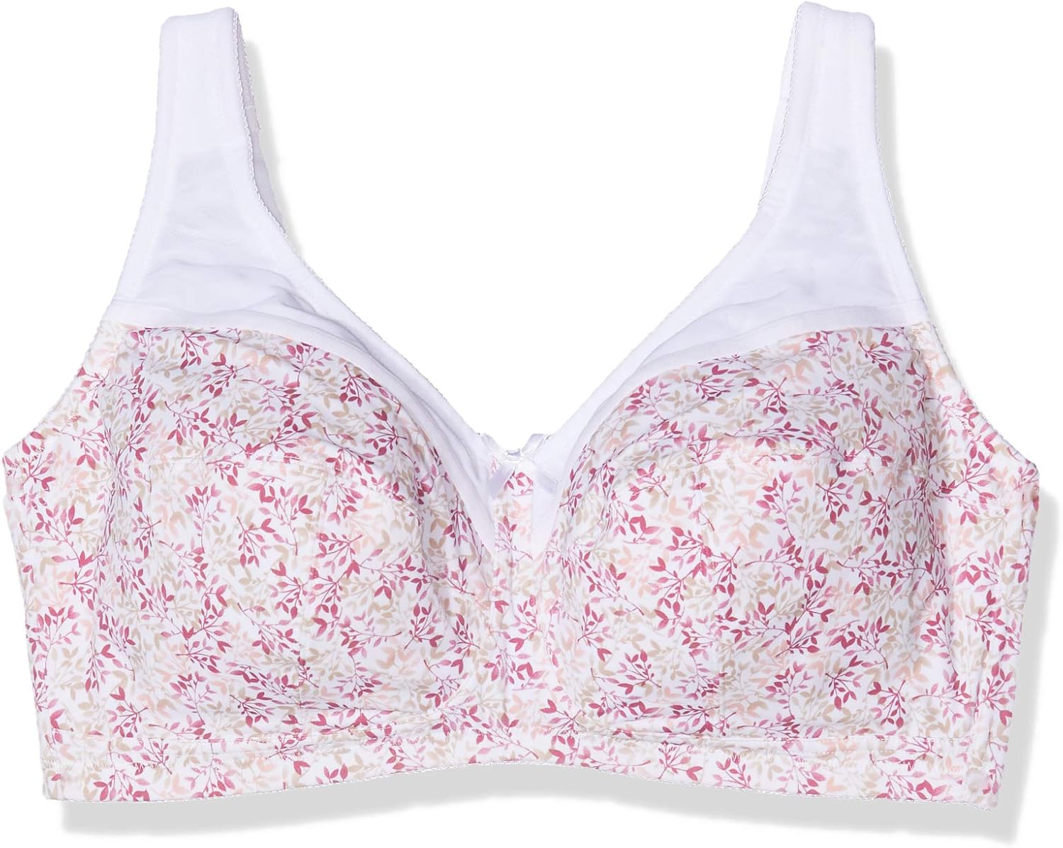 Ulla Popken Women's EntlastungsBH, Aquarellblumen, FCup Minimizer Bra