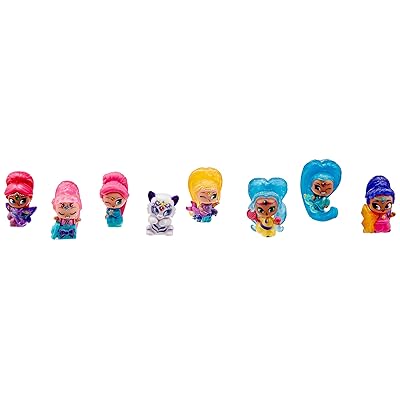 Multipack FCY60 Fisher Price Shimmer And Shine: 8 Geni Teenie Da Collezione, 2 Nascosti E 6 Visibili
