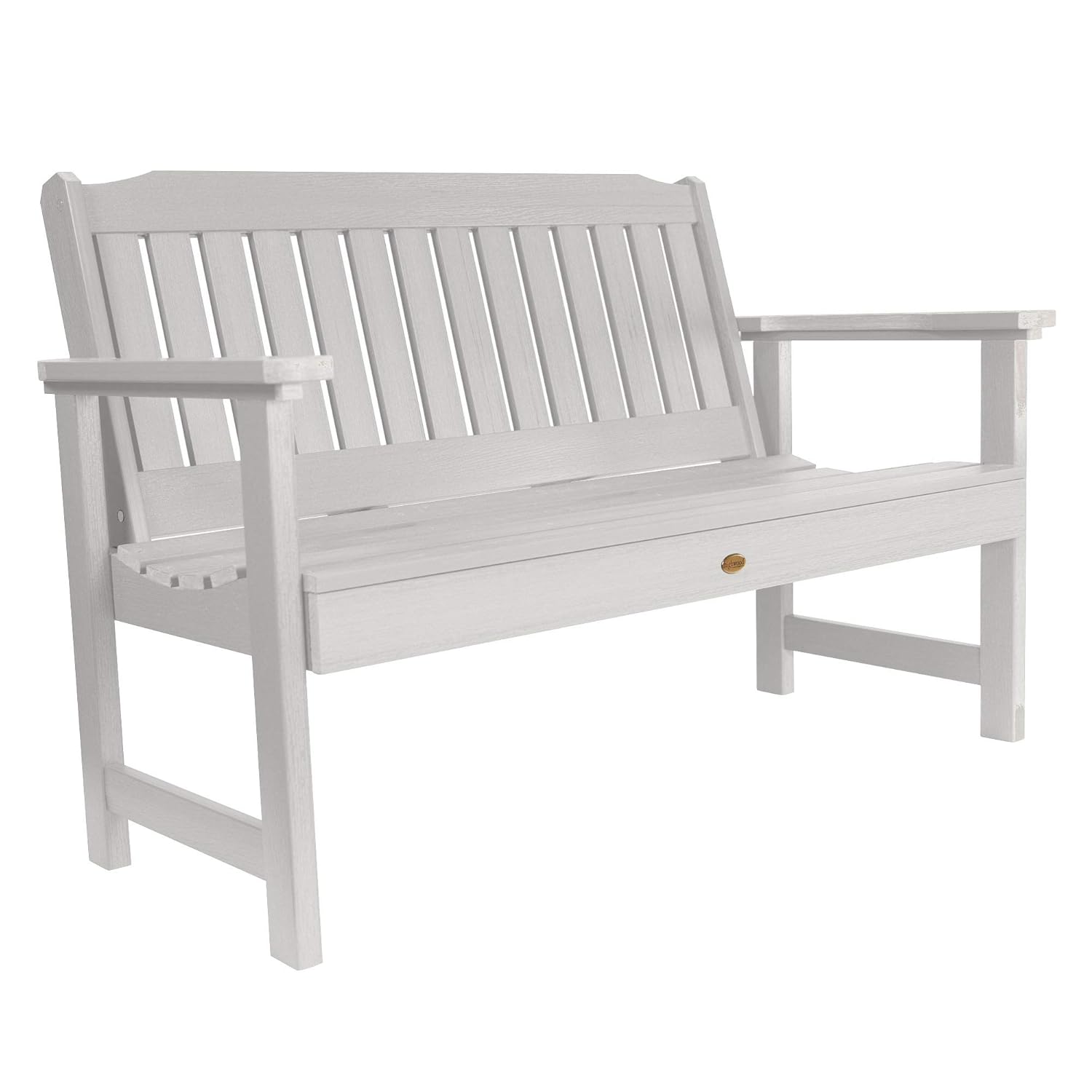 Best White Garden Bench 4′ Backless
