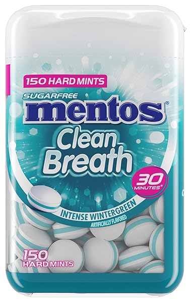 MENTOS WINTERGREEN MINT, 150COUNT
