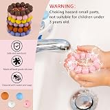 ASTARON 100 Pcs 15mm Silicone Beads Pink Round for Crafts Keychains view 3