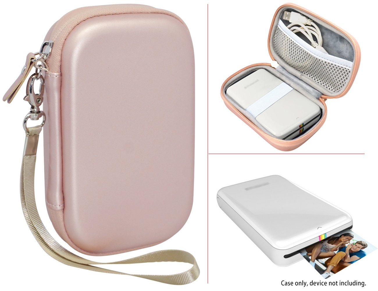 Travel Case for HP Sprocket Portable Photo Printer Polaroid ZIP Mobile