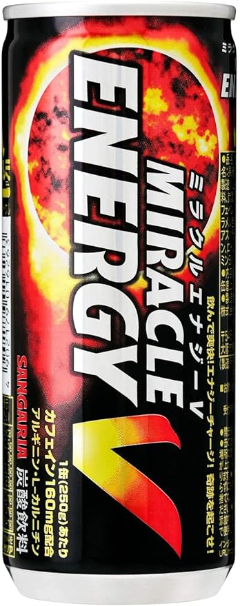 Amazon Co Jp サンガリア ミラクルエナジーv 250g缶 30本入 2ケース 食品 飲料 お酒 通販