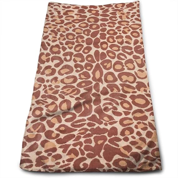 amazon-miami-cocoa-leopard-brown-animal-print-towels-kitchen-bar