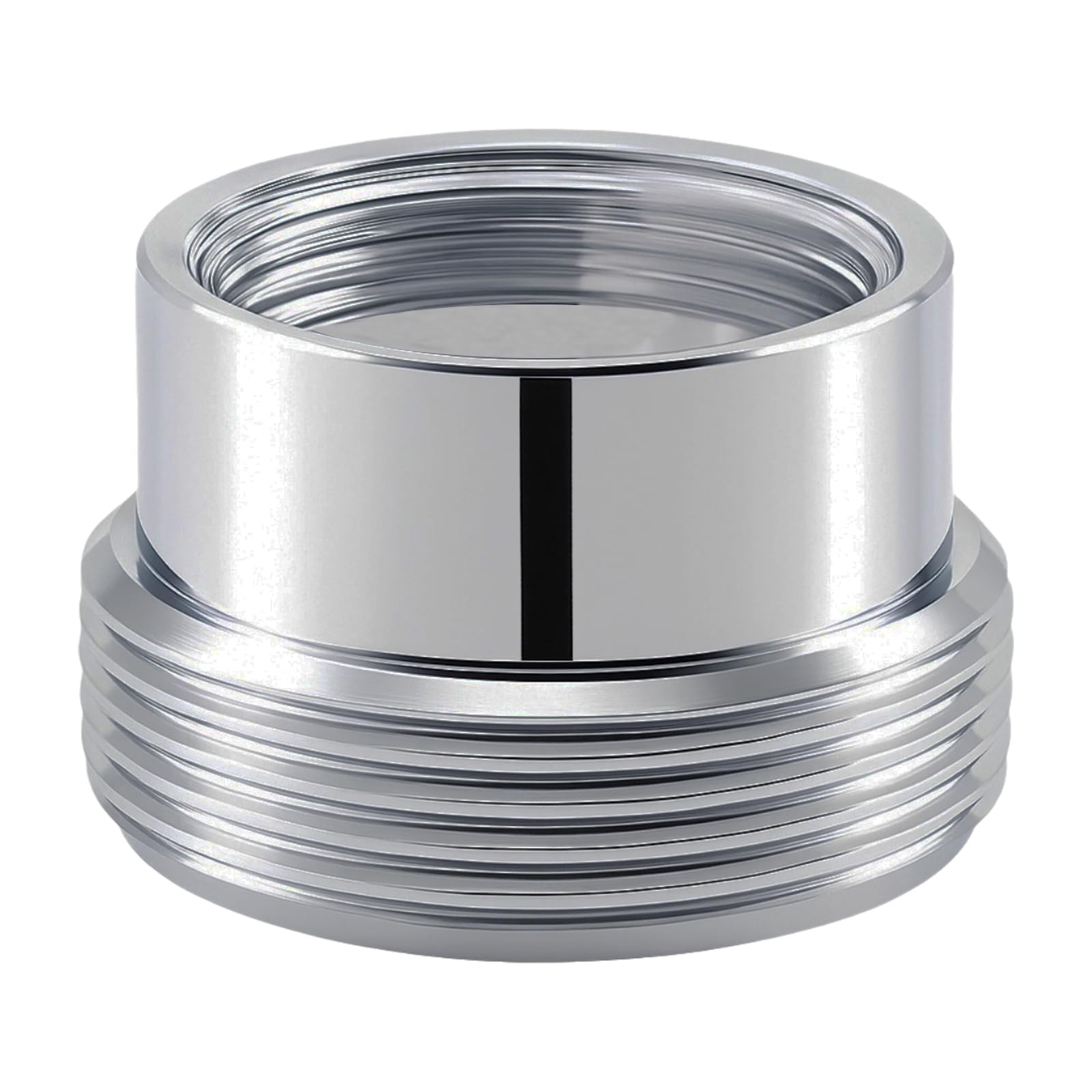 XNTONG - Faucet Adapter, Internal Thread M16to External Thread M22 Faucet Converter, Faucet Aerator Adapter, Suitable for Connecting Aerators to Kitchen Faucets, (M16-M22)