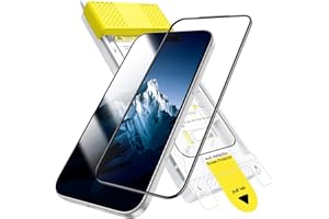 JETech Infinity AR Screen Protector for iPhone 17 Pro Max, AR Anti-Reflective Coating, 9H+ 3D Full Coverage Tempered Glass, M