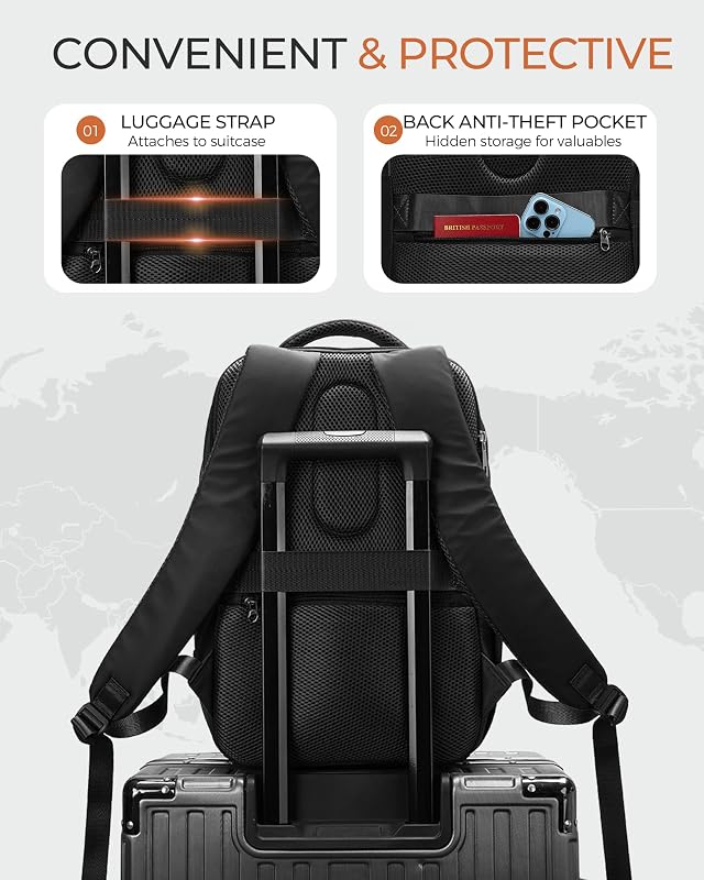 Mochila Viaje Cabina Avion 40x30x20 para Ryanair 24L — foto 5 de 7