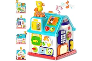 NOLTOLA Toddler Toys for 1 Year Old Girl & Boy Gifts, Christmas &1st Birthday Gifts Toys for Ages 0-2, 20-in-1 Musical Learning House Baby Toys 6-12 12-18 Months, Montessori Sensory Toys for Toddlers 1-3