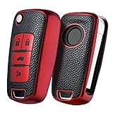 ELOHEI for Chevy Key Fob Cover, Soft TPU Stripes