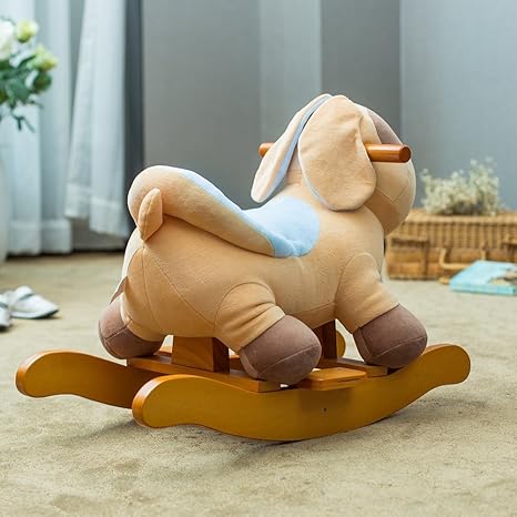 puppy rocking horse