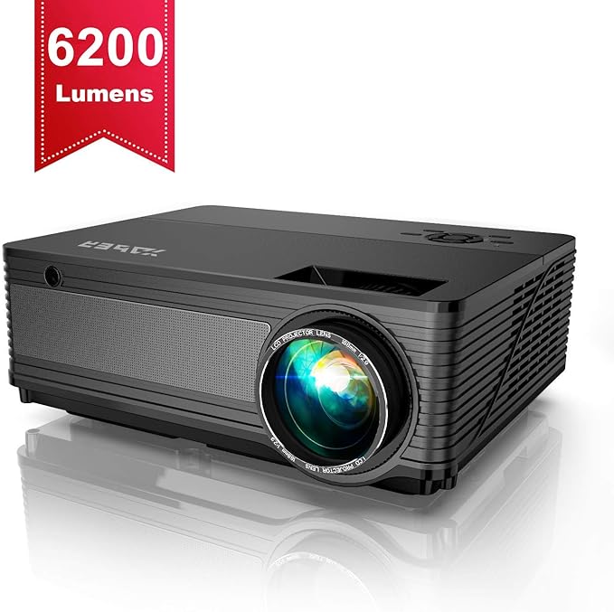 Proyector,YABER 6200 Lúmenes Proyector Full HD 1920x1080P Nativo ...