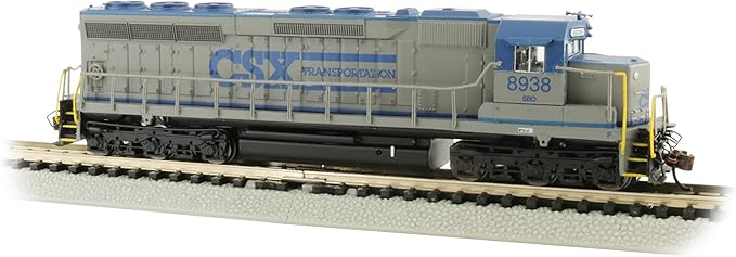 Amazon Com Bachmann Trains Emd Sd45 Dcc Sound Value Equipped Locomotive Csx Transportation 8938 N Scale Toys Games