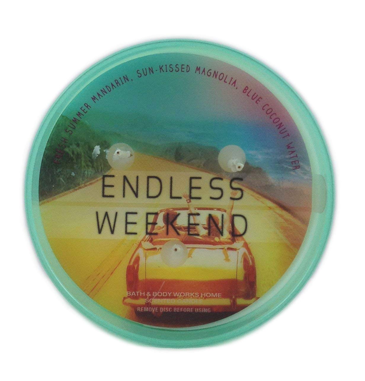 1 X Bath and Body Works Endless Weekend 3 Wick Scented