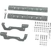 B&amp;W Trailer Hitches - RVK2402 - Custom Fifth Wheel Mounting Brackets (RVK2402) With Rails
