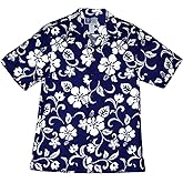 RJC Brand Hibiscus Pareo Men's Hawaiian Shirt