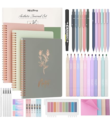 Kit Étude Bible WEMATE 76 Pièces - Surligneurs, Onglets, Rubans Washi, Notes Et Cartes De Prière Avec Étui