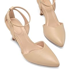 mysoft Women's Pumps Shoes Pointed Toe Kitten Low