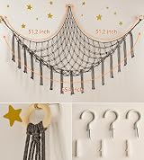 mirolam Teddy Hammock Toy Storage for Stuffed Animals Nursery Decor view 5