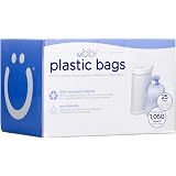 Ubbi Windeleimer-Beutel – 75 Stück Robuste Plastiktüten Zur Windelentsorgung (3er Pack) – Wiederverwendbar & Mit Praktischem Aufbewahrungsbehälter