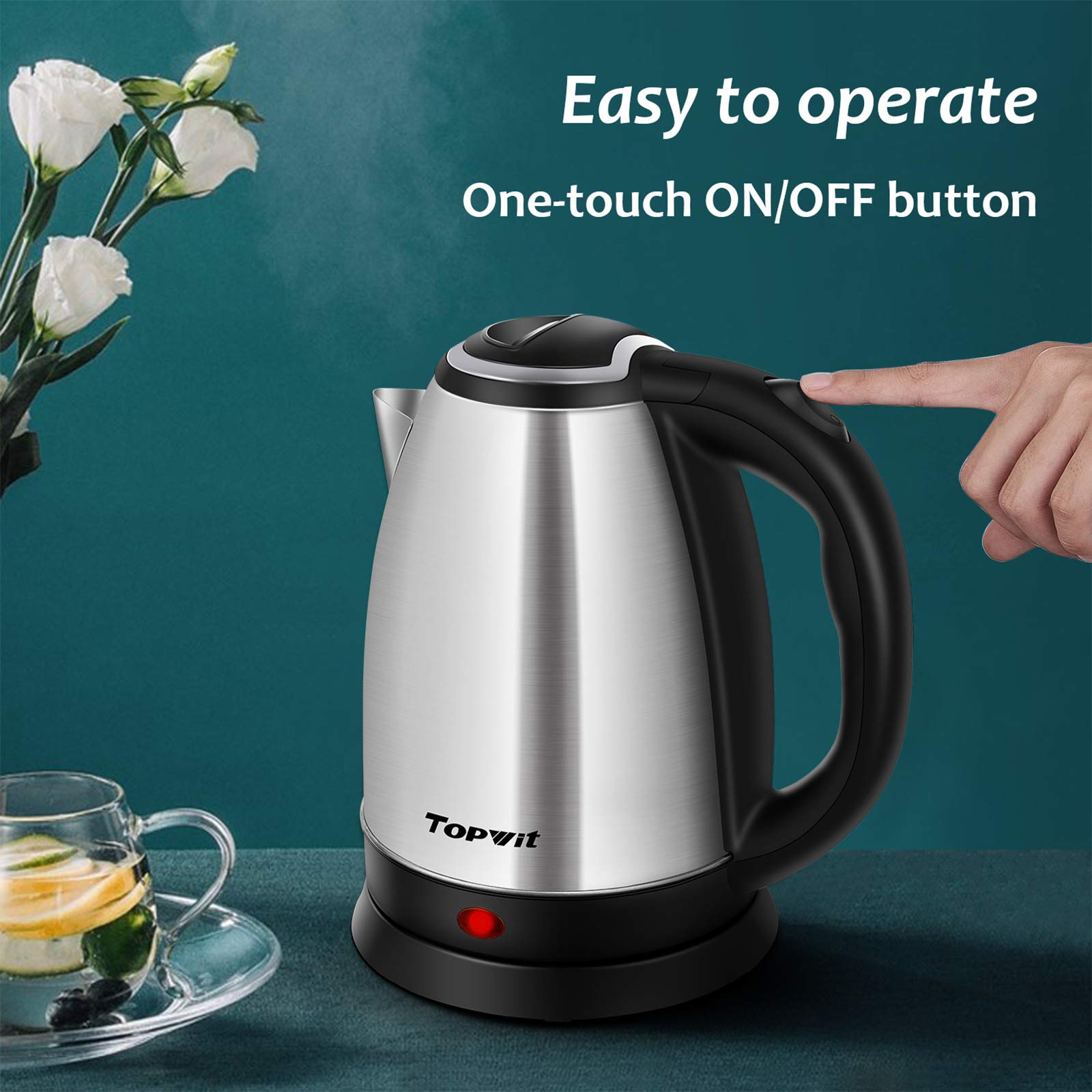 Mua TOPWIT Electric Kettle, 2.0L Hot Water Kettle Electric, BPAFree