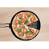 Charcoal Companion Non-Stick 12.75-inch Pizza Grilling Pan