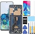 ZTOOYO AMOLED for Samsung Galaxy S20 Plus 5G Screen Replacement for Samsung S20+ LCD Display Digitizer SM-G985u G985a G985w G986u G986a G986w Touch Screen Assembly 6.7 inch (Black with Frame)