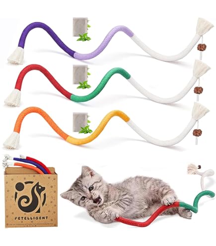Balle Interactive Pour Chat – Xstone – Roulante Avec Plume – Lot De 8