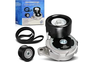 OTO-KAUTOPARTS OTO-K Serpentine Belt Tensioner Idler Pulley Compatible with Toyota Land Cruiser Sequoia Tundra 2007-2018,Lexus GX460 LX57 2008-2018,V8 5.7L 4.6L,Replaces#39185 36370 8PK2415