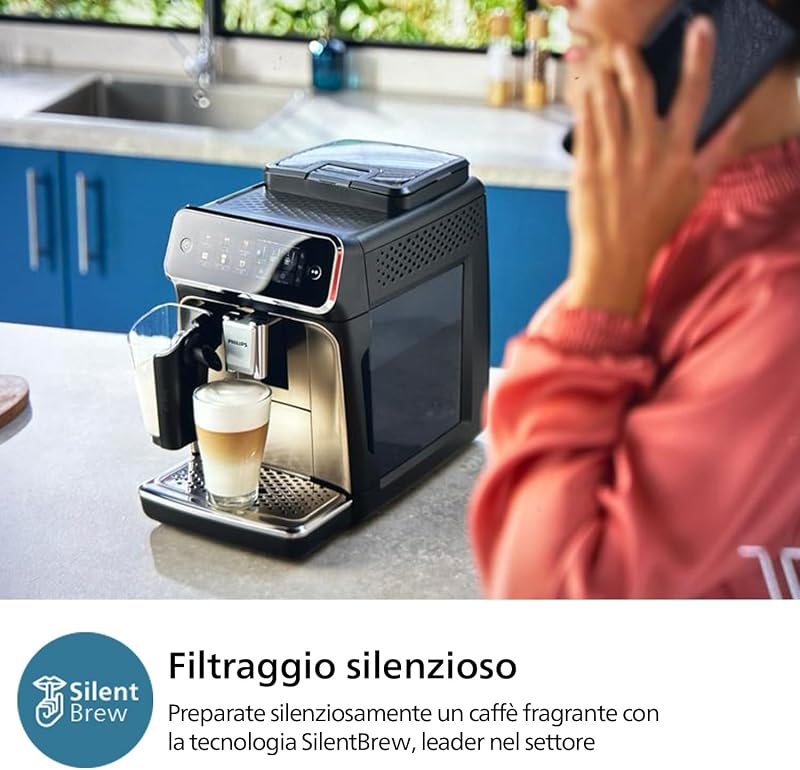 3300 Macchina Caffè Automatica, 5 bevande, Montalatte