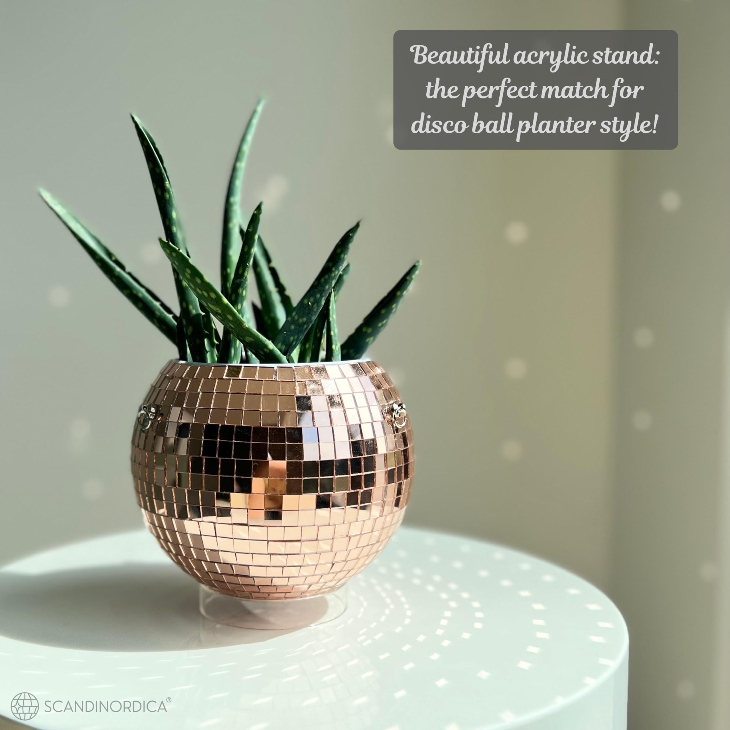 Disco Ball Planter