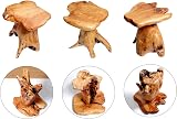 Organizedlife Wooden Stool - Unique Solid Cedar, Multipurpose Use view 5