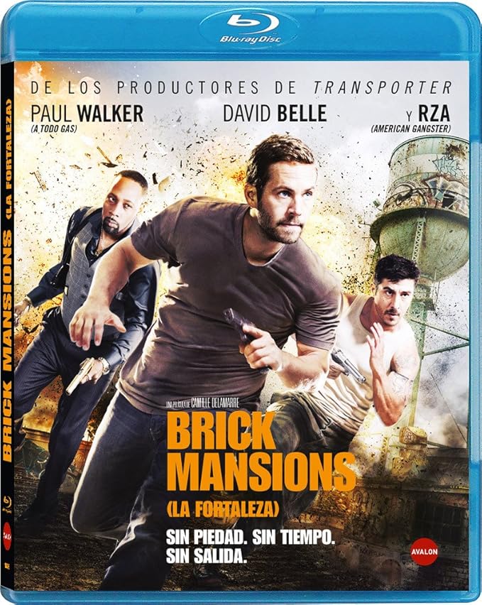 Brick Mansions (BluRay Import European Region B) Amazon.ca DVD