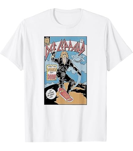 Amazon.com: American Classics Def Leppard Women of Doom Comic Tank