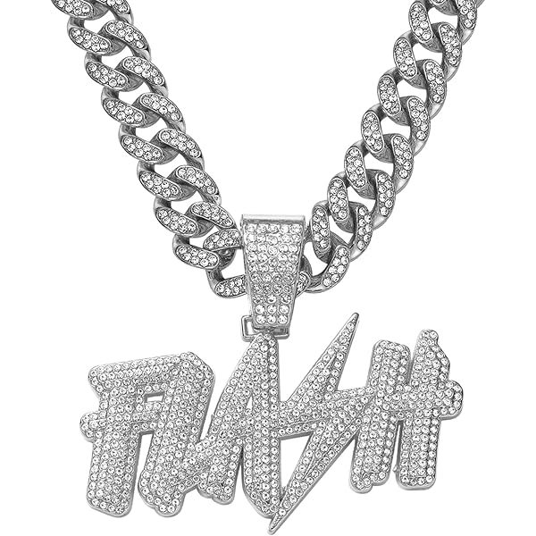 BLINGFACTORY Hip Hop Iced Smile Face CZ Medal Silver Plated