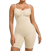 FeelinGirl Shapewear for Women Tummy Control Body Shaper Seamless Bodysuit Faja Snatched Waist Body Suit
