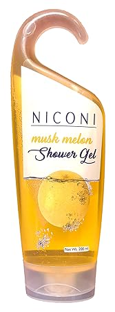 Niconi Musk Melon Shower Gel with Apple Amino Acids 200 ml