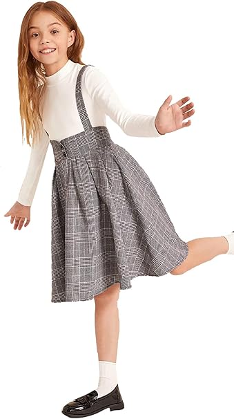 button front jumper dress
