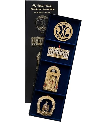 Amazon.com: 1981 to 1984 White House Christmas Ornaments, Set of