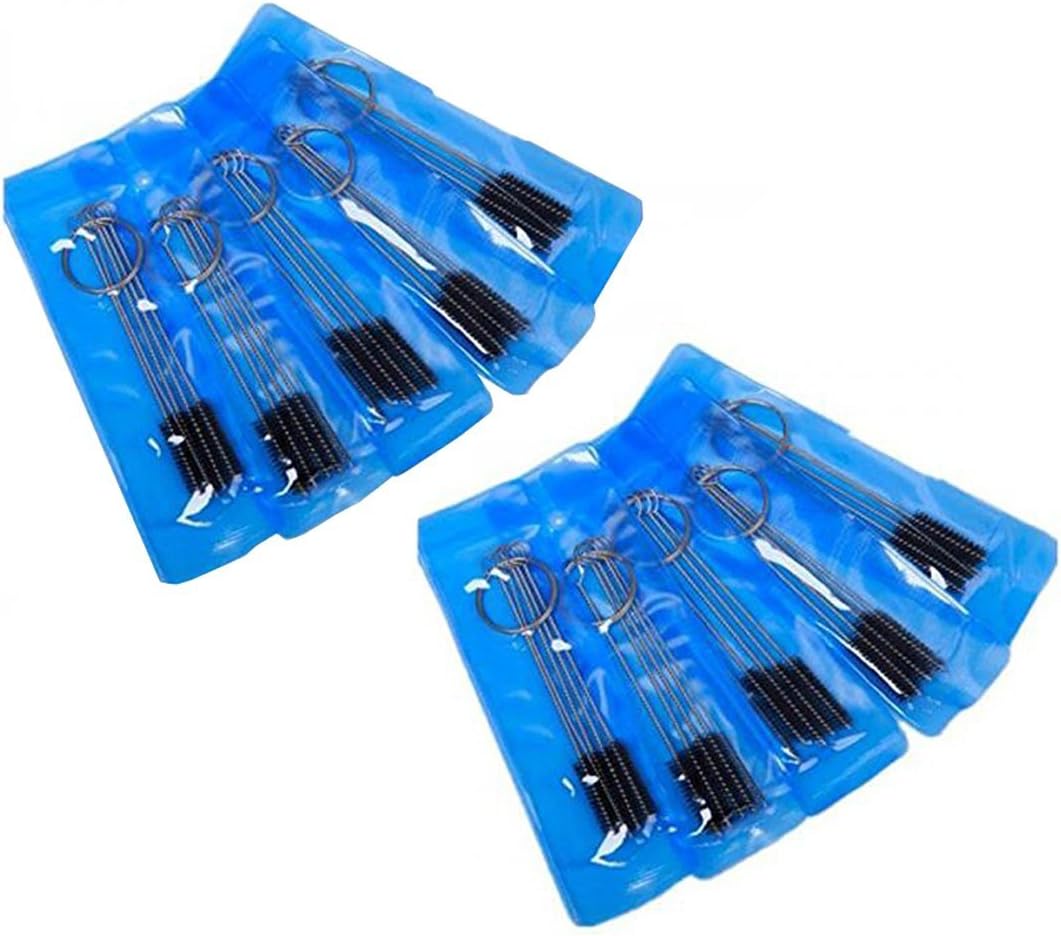 10 Sets 50pcs Tattoo Tips Brushes Nozzle Grip Tube Tip Cleaning Brush Brushes for Coil Tattoo Machine Kit Brushes Kits Beauty Body Care Y