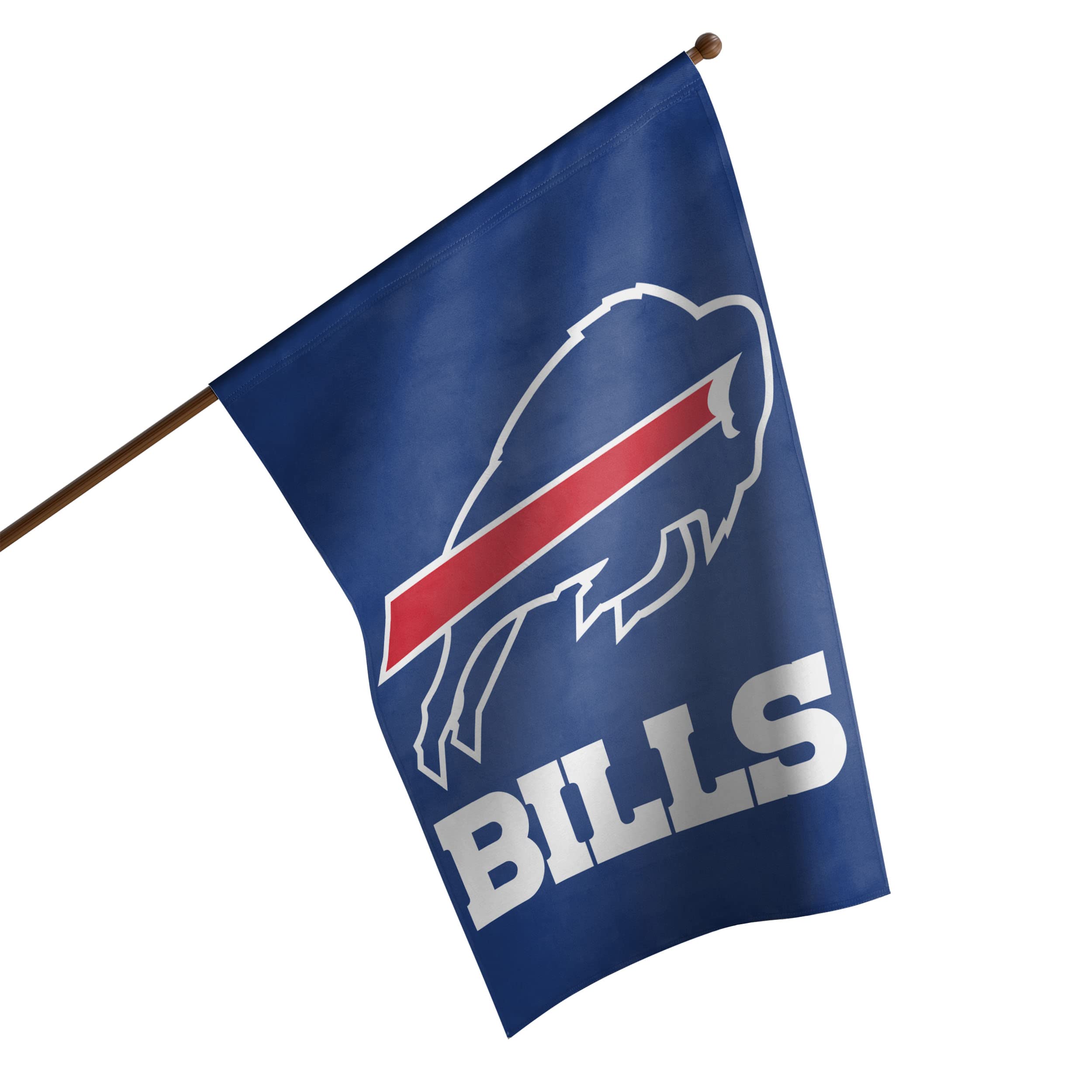 FOCO Buffalo Bills NFL Solid Vertical Flag Image