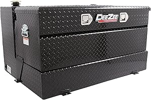 Dee Zee DZ92656B Black (111 gallon) Black Aluminum Combo Transfer Tank & Tool Box