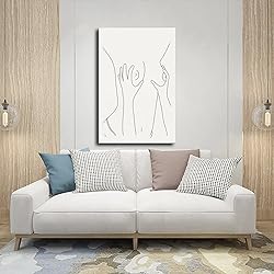 GO EHG Female Fine Line Art, Empowering Women