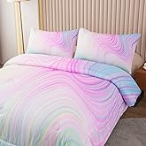 Bodhi Girls Full Comforter Sets with Sheets,Pink Bedding Sets Full,Bed in A Bag Kids Bedding Set for Girls Full(1 Comforter, 1 Flat Sheet, 1 Fitted Sheet, 2 Pillowcases)