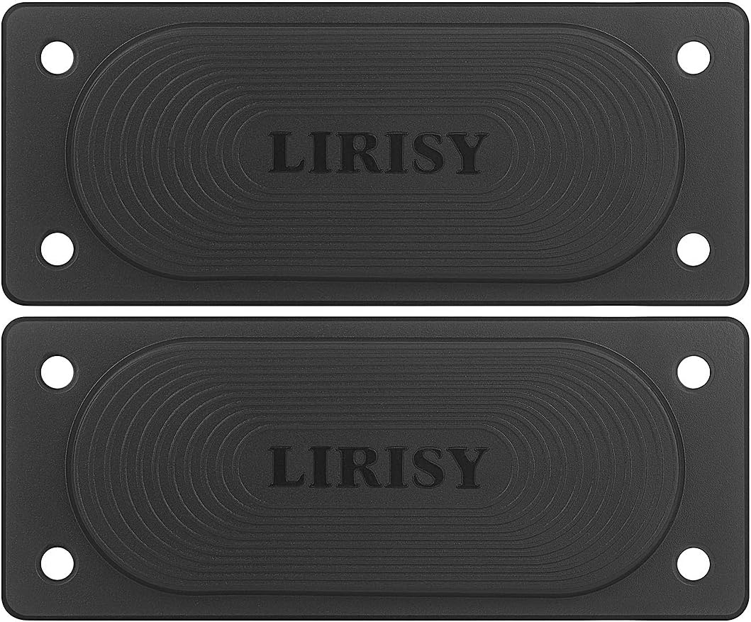 LIRISY 2PCS Gun Magnet, 45lb Magnet Under Desk Magnet for Handgun Pistol Revolver Magazine in Vehicle, Wall, Vault, Bedside : Sports & Outdoors