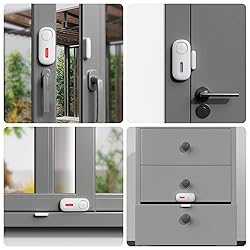 Wireless Door Alarms When Opened with